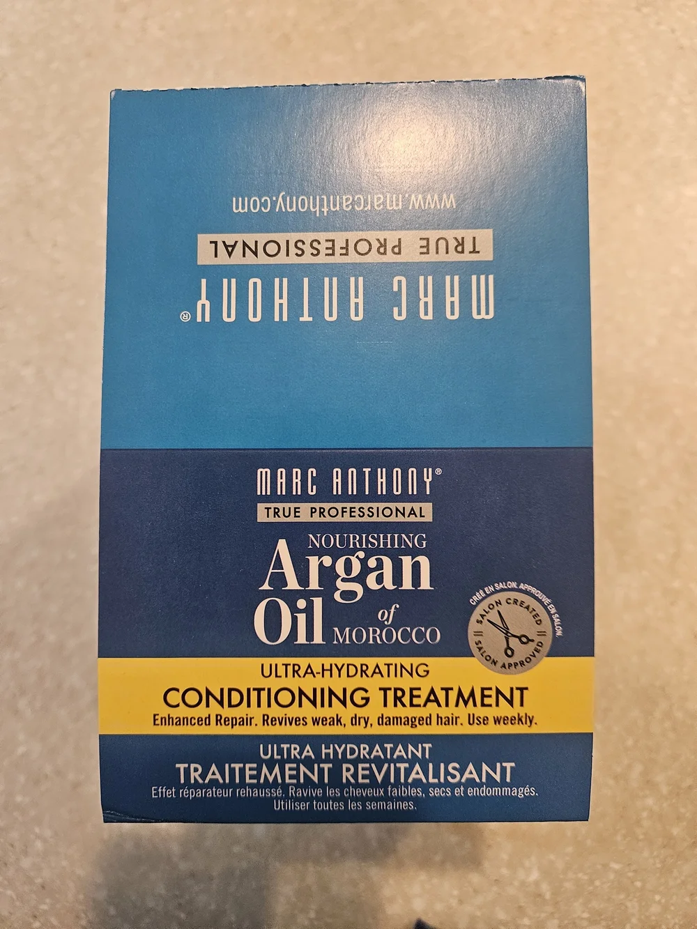 Marc Anthony Argan Oil Conditioning Treatment - 12 Masks New In Box